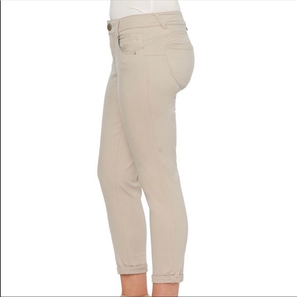 Democracy Tan Ankle Skimmers Pants Size 4 - Picture 10 of 12